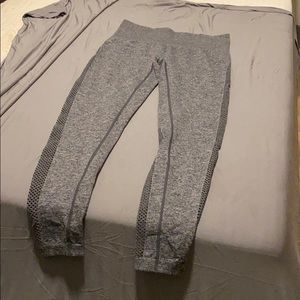 Joy Lab Gray Ribbed Workout Leggings